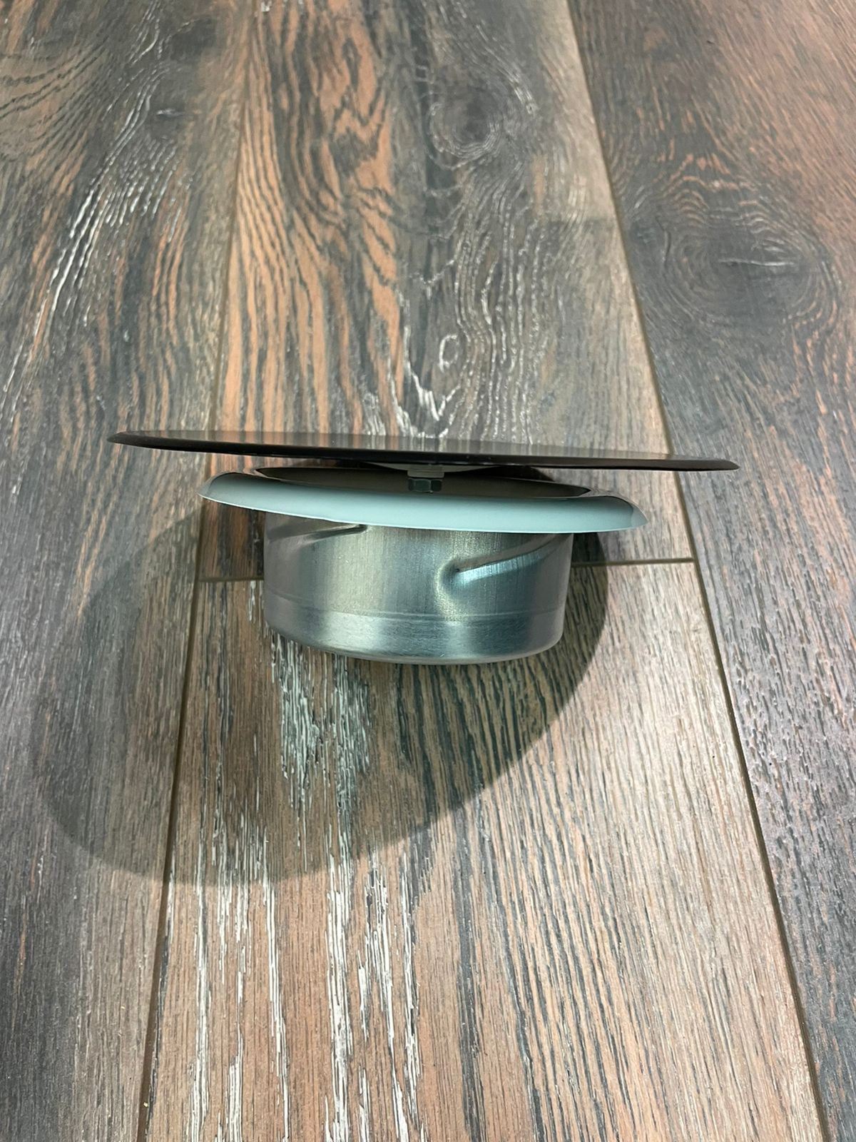 Диффузор стальной приточно-вытяжной FoZa PV-100 Черный матовый RAL9005