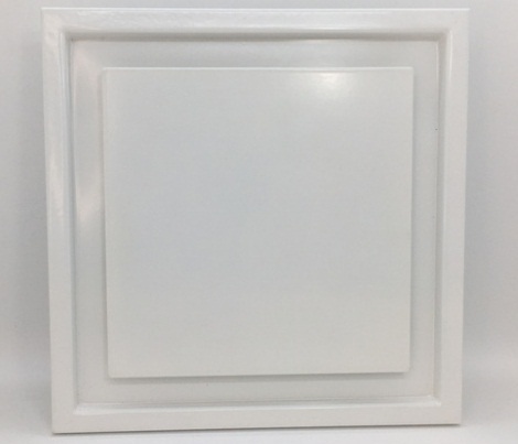 Диффузор DEC i-Valve Acero 125 с широкой рамкой, приточно-вытяжной