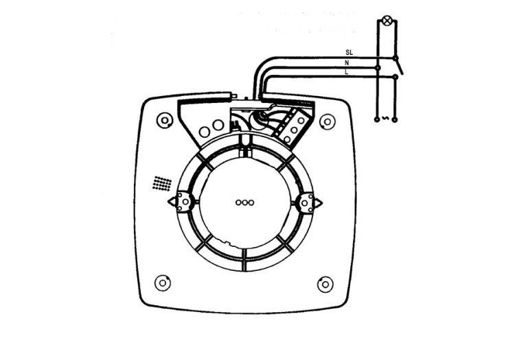 Накладной вентилятор Cata X-Mart 10 Timer (Таймер)