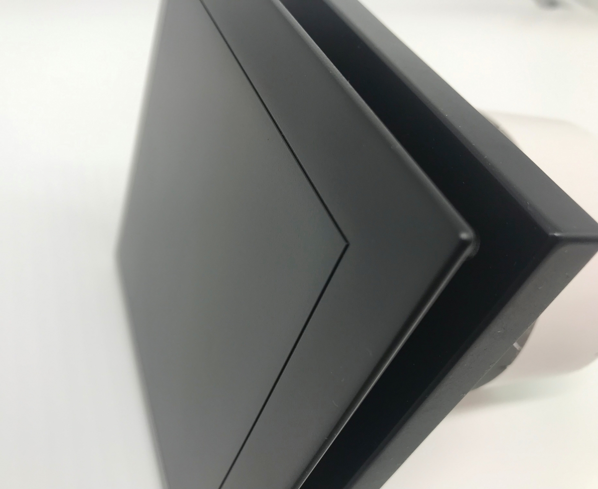 Вентилятор накладной Helios MiniVent M1/120 F Black Matte (таймер, датчик влажности) d120