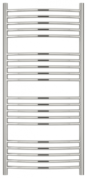Полотенцесушитель комбинированный Сунержа Богема-ПРОФИ выгнутый 1200x500. 00-5101-1250